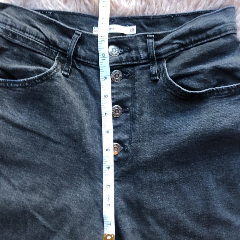 Levi’s Mile High Cropped Wide Leg Jeans - Picture 7 of 15